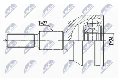 Kit giunti albero motore