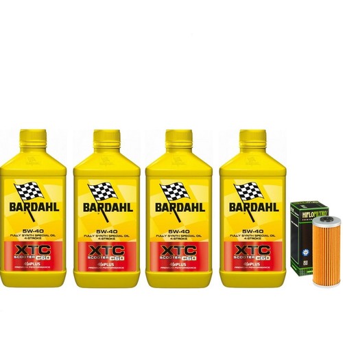 Kit tagliando 4litri olio moto - kit,