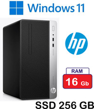 HP PRODESK 400 G5 MT INTEL CORE I5-8500 16 GB RAM 256GB SSD WIN 11 PRO GARANZIA