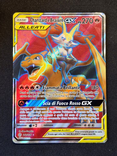 Carta pokémon charizard - carta,