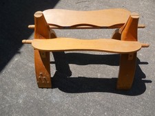 Sella cammello legno - in,