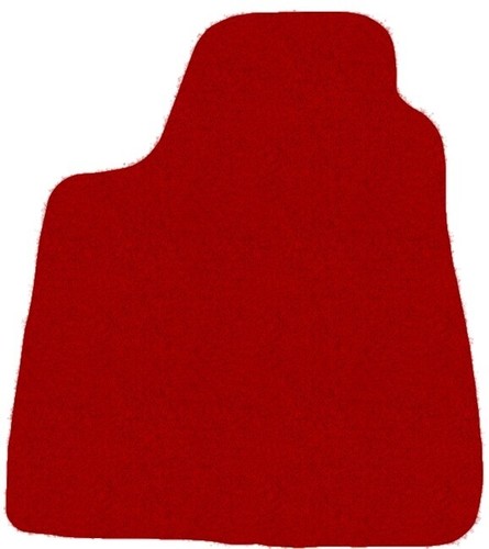 Tappetino rosso del conducente - del,