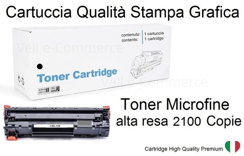 Toner 728 compatibile con - compatibile,