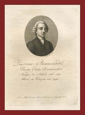 Biancardi Bastiano Poeta Drammatico Napoli Venezia Regno di Napoli Gervasi 