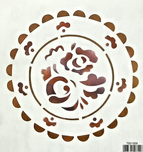 Decoupage stencil maschere - ,