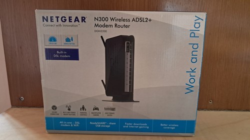 Modem router wireless n300 - router,