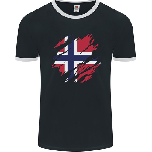 Maglietta ringer uomo con - da,