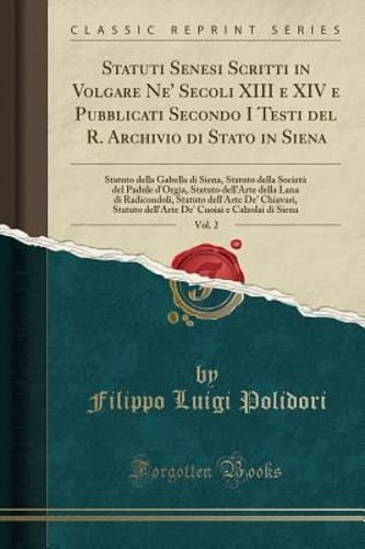 Statuti senesi scritti - statuti,