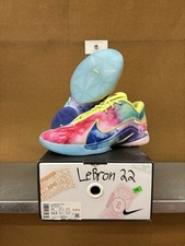 Clean Nike LeBron 22 What The Currency x Monopoly Tie-Dye NBY HV8080-300 taglia 11