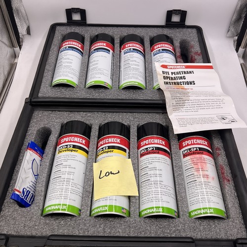 Magnaflux spotcheck kit test - spotcheck,