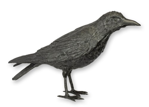 Una scultura bronzo - una, in