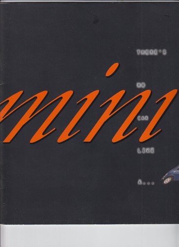 Mini depliant brochure 1995 - depliant, /