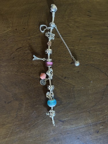 Bracciale pandora con charm - pandora, 12