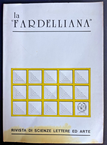 Fardelliana rivista scienze - fardelliana,