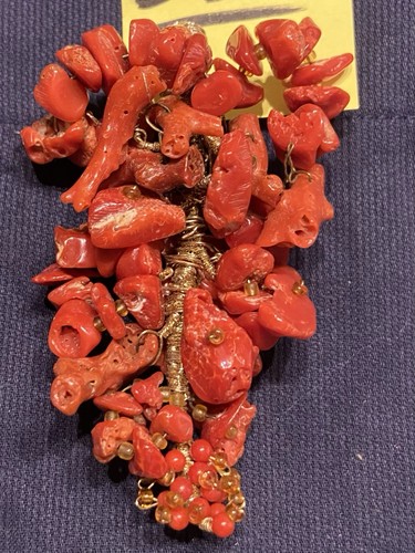 Ciondolo corallo rosso - ciondolo, in