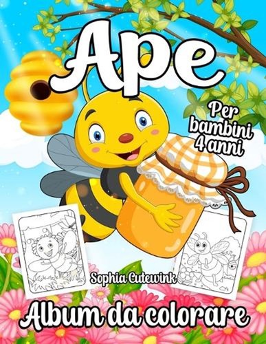 Ape album colorare per - colorare,