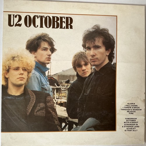 Vinyl record october - u2, lp