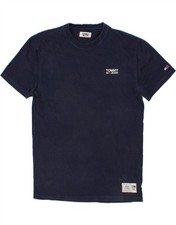 T-shirt uomo Tommy Hilfiger top media blu navy CE90