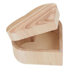 Scatola in legno VBS "Cuore" legno grezzo