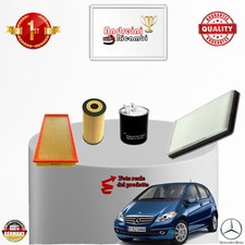 KIT TAGLIANDO 4 FILTRI MERCEDES CLASSE A 160 CDI W169 60KW 82CV  DAL 2004 ->2008