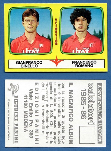 Figurina calciatori panini - figurina,