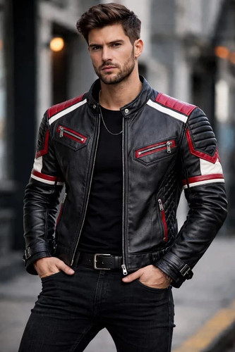 Giacca motociclista uomo in - uomo,