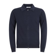 MASQ - Cardigan blu in cotone