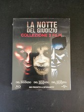 blu-ray La notte del giudizio collezione 3 film new