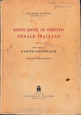 Istituzioni di Diritto Penale