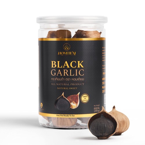 Aglio nero intero fermentato