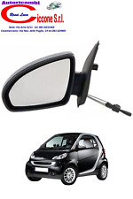 Specchio Specchietto Meccanico Retrovisore Sinistro Per Smart Fortwo 451   2007