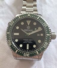 Automatico Deep Blue Master 1000 II, mov.  NH35, 30 Atm., 44 mm., valvola elio