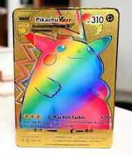 Pikachu VMAX Rainbow Gold Card
