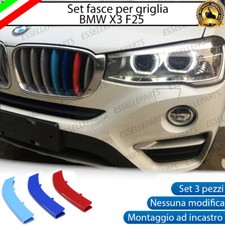 BMW X3 F25 SET COVER GRIGLIA IN STILE BMW M SPORT AD INCASTRO CALANDRA