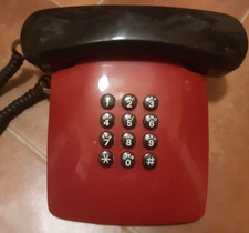 TELEFONO A TASTI ROSSO - VINTAGE (DA TESTARE NON VERIFICABILE)