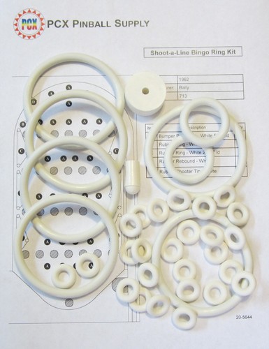 Kit anelli gomma macchina - kit,