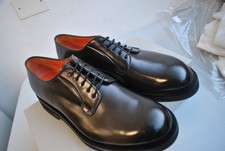 SANTONI STRINGATE PELLE GOODYEAR MARRONE TG 42.5 850,00 CART. SAN-25A74a