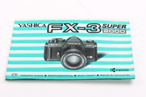 Yashica super 2000 - yashica, fx-3