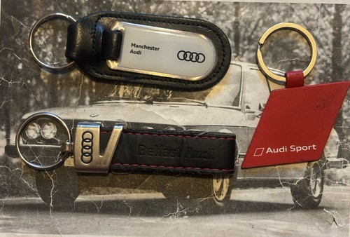 Tre portachiavi originali audi - tre,