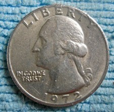 1972 Washington Quarter Dollar