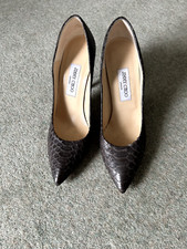 Scarpe grigie pelle di