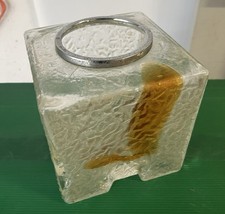 RICAMBIO VETRO LAMPADA TONI ZUCCHERI VINTAGE DESIGN MURANO GLASS MAZZEGA