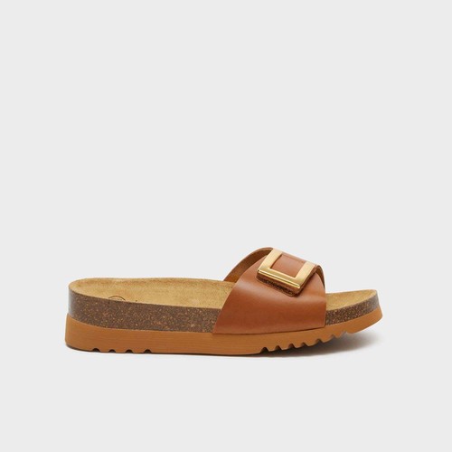 Scholl ciabatta pelle - scholl,