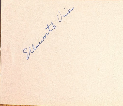 Autografo henry ellsworth - henry,