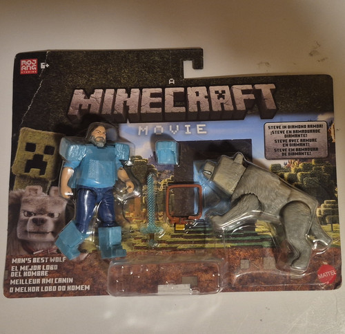 Mattel minecraft movie steve - mattel,