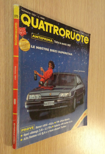 Quattroruote rover 820 - quattroruote,