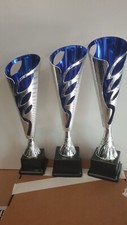 TRIS TROFEI COPPE PREMIAZIONE Mod. FLUTE h34+36+38