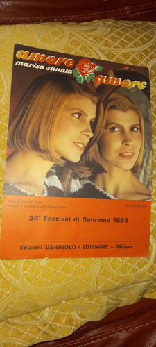 Spartito amore marisa - amore,