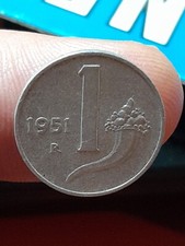  1 LIRA 1951 (NC) CORNUCOPIA
