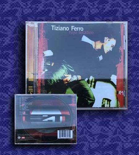 Tiziano ferro rojo relativo - tiziano, "rojo